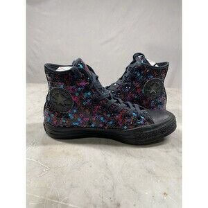 Converse All Star Sequin Hi Top Women’s 7 EUC